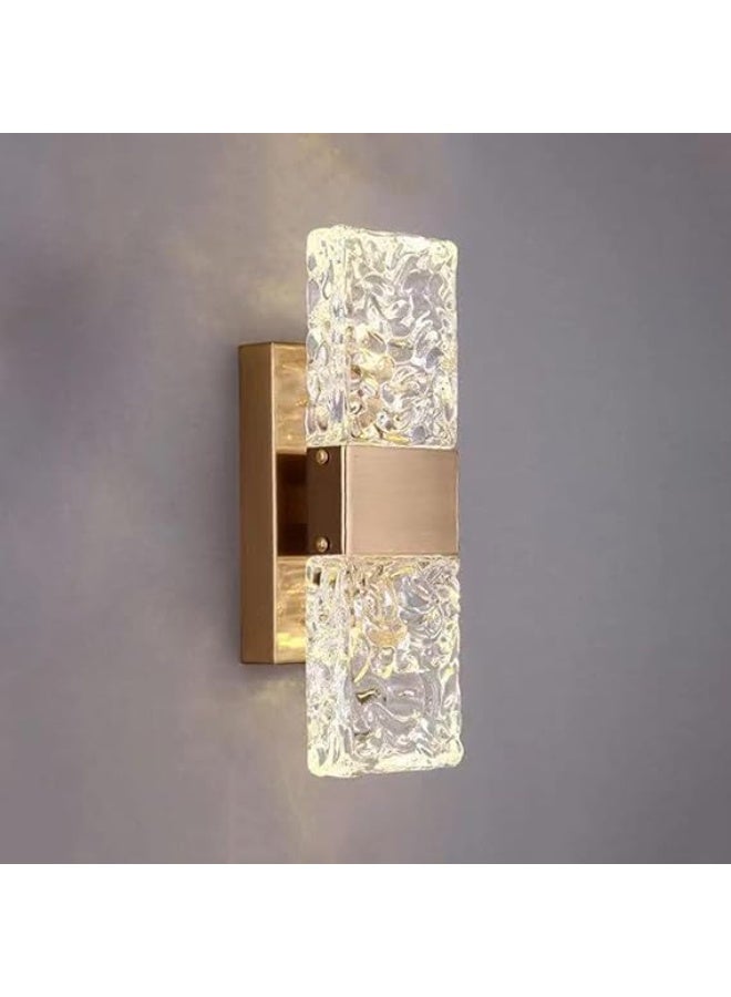 المفتاحة مصباح جداري كريستالي نورديك – مصباح جداري LED عصري وبسيط لغرفة المعيشة وغرفة النوم والممرات وجانب السرير – وحدة إضاءة جدارية أنيقة - Image 3